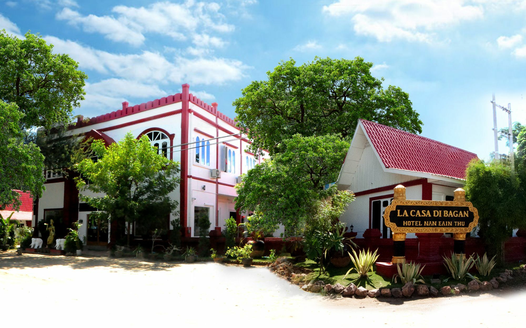 La Casa Di Bagan Nan Eain Thu Hotel Exterior foto